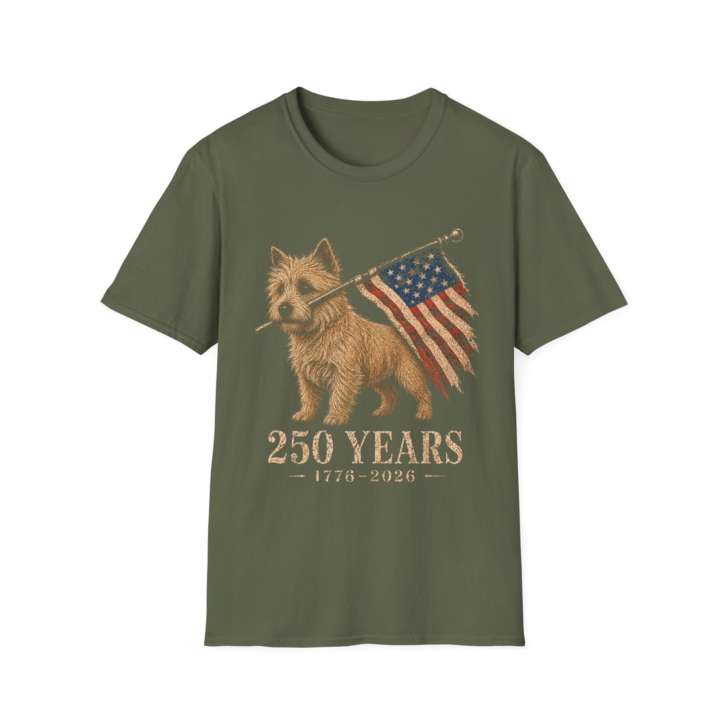 Cairn Terrier USA 250 Years Tee