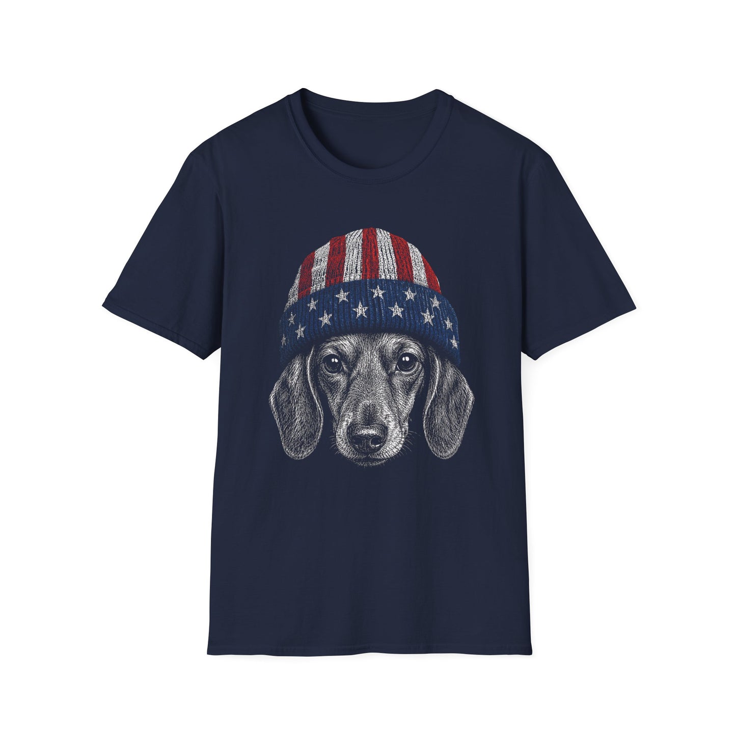 Dachshund USA Beanie Tee