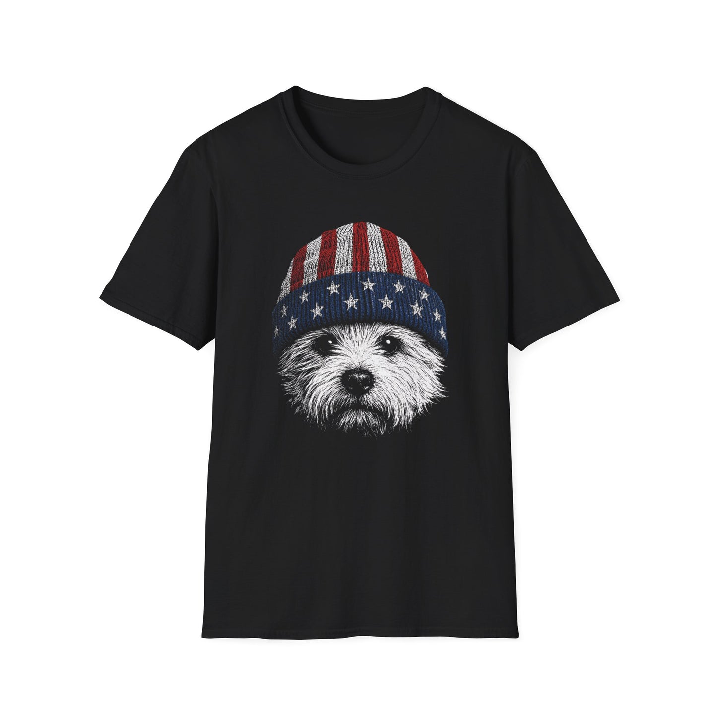 Westie USA Beanie Tee