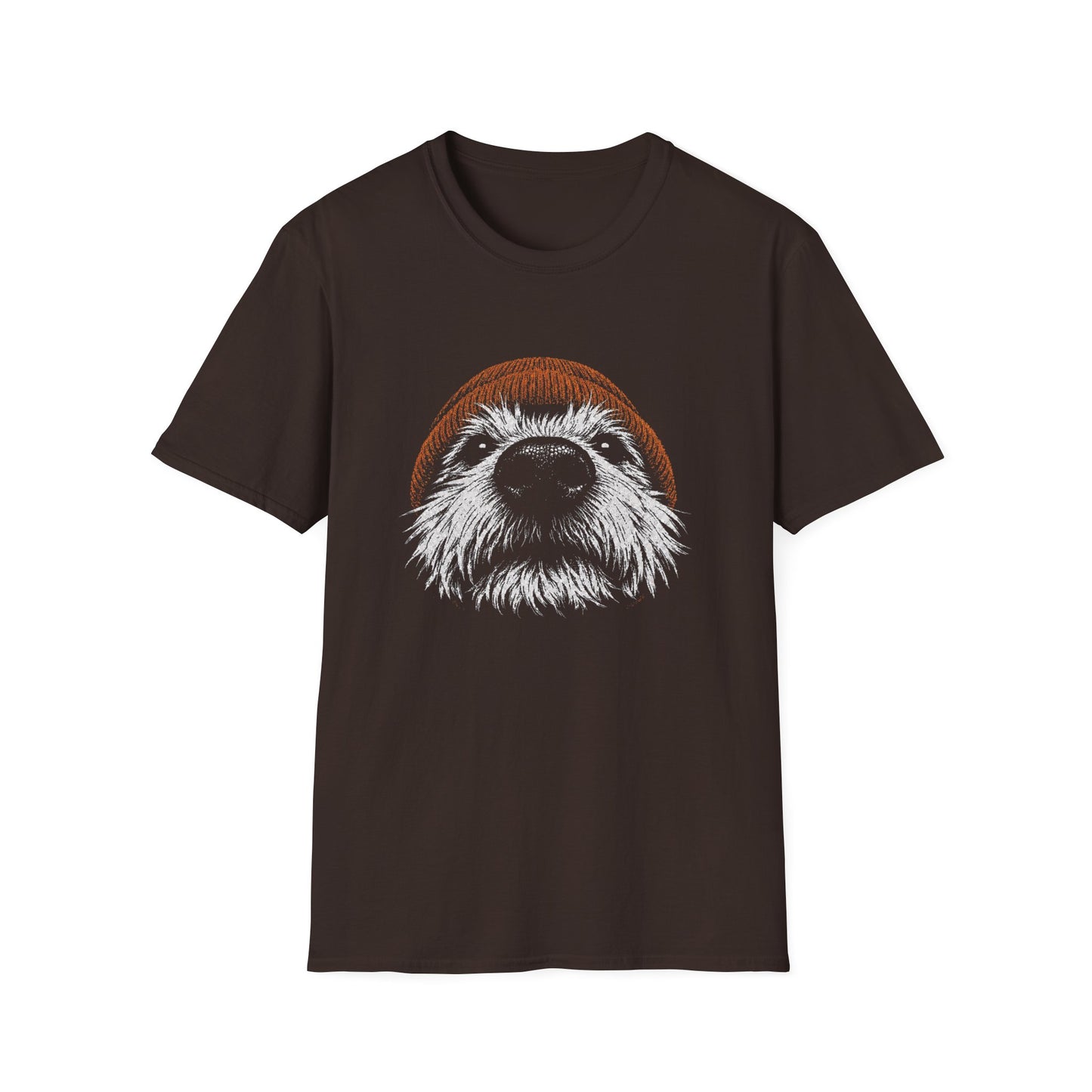 Orange Hat Westie Tee