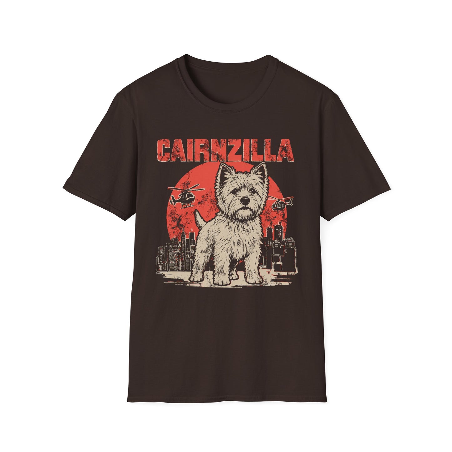 Cairn Terrier Cairnzilla Tee