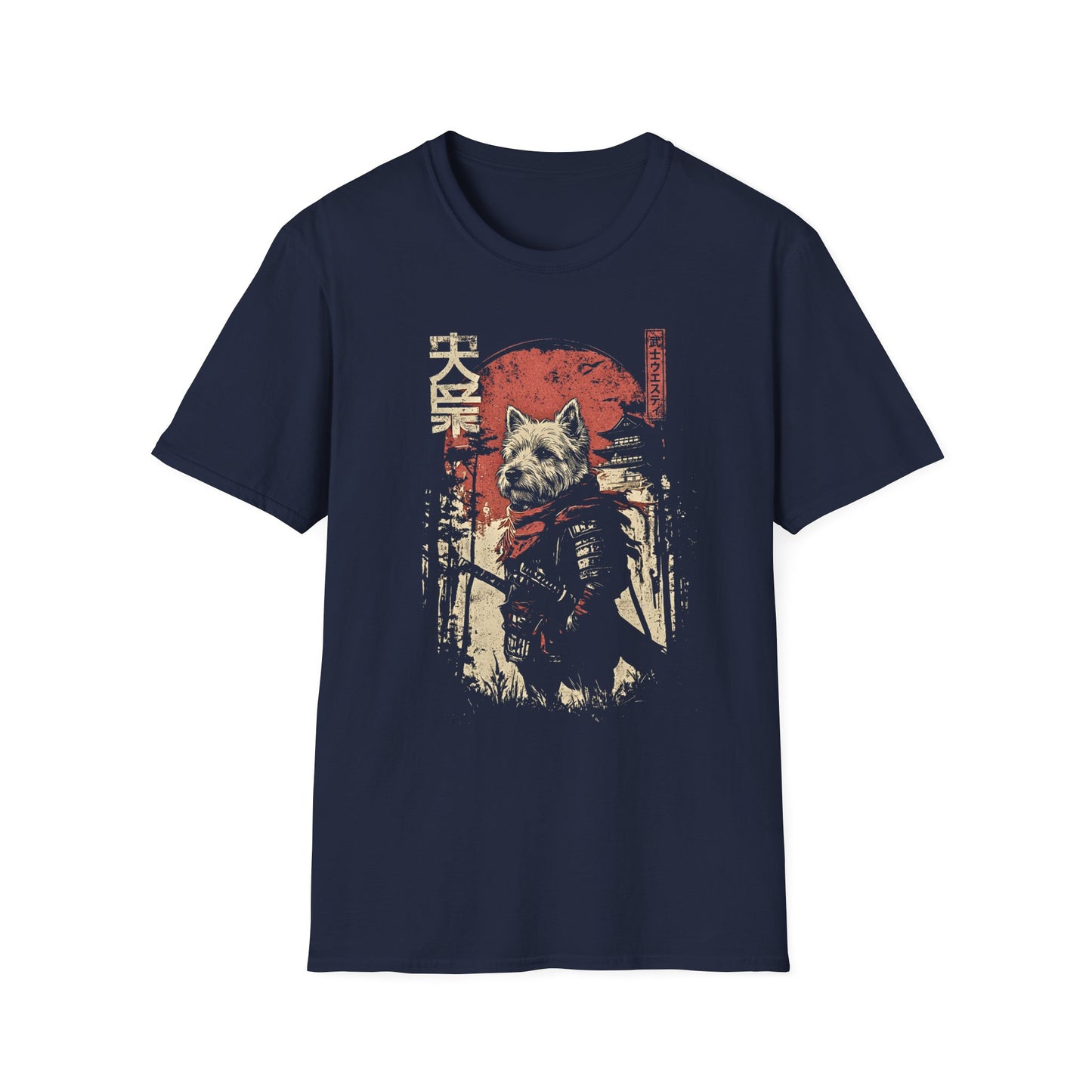 Samurai Westie Warrior Tee