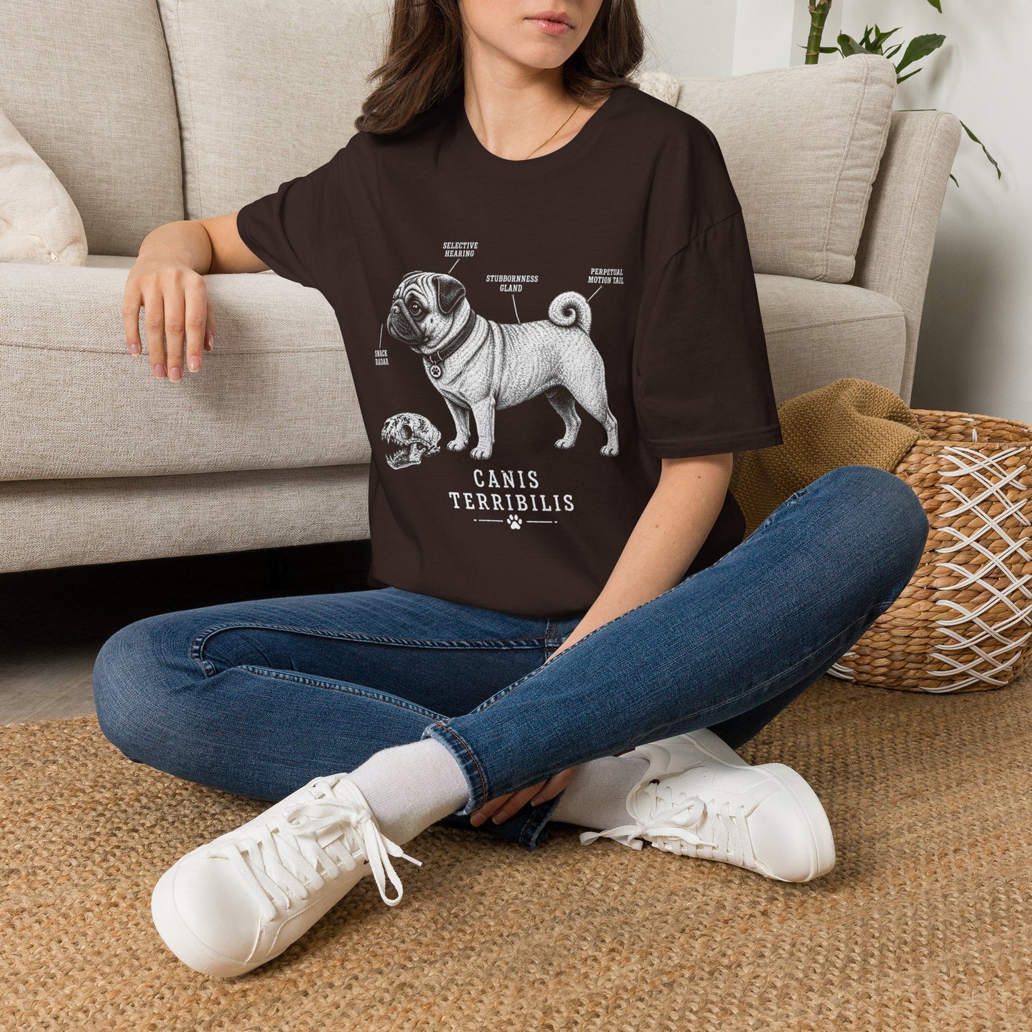 Anatomy Of A Pug Tee