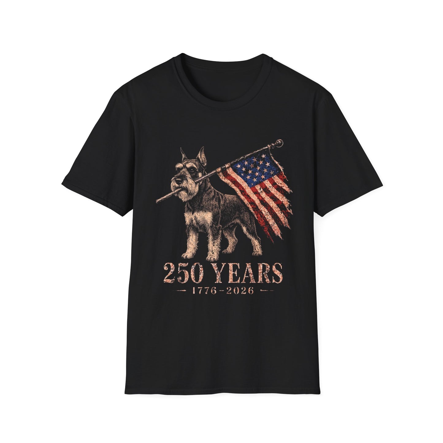 Schnauzer USA 250 Years Tee