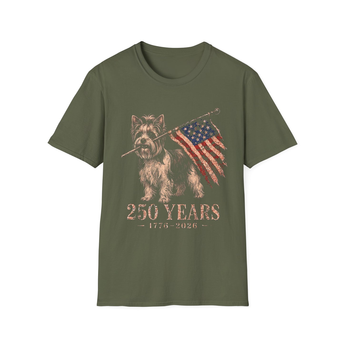 Biewer Terrier USA 250 Years Tee