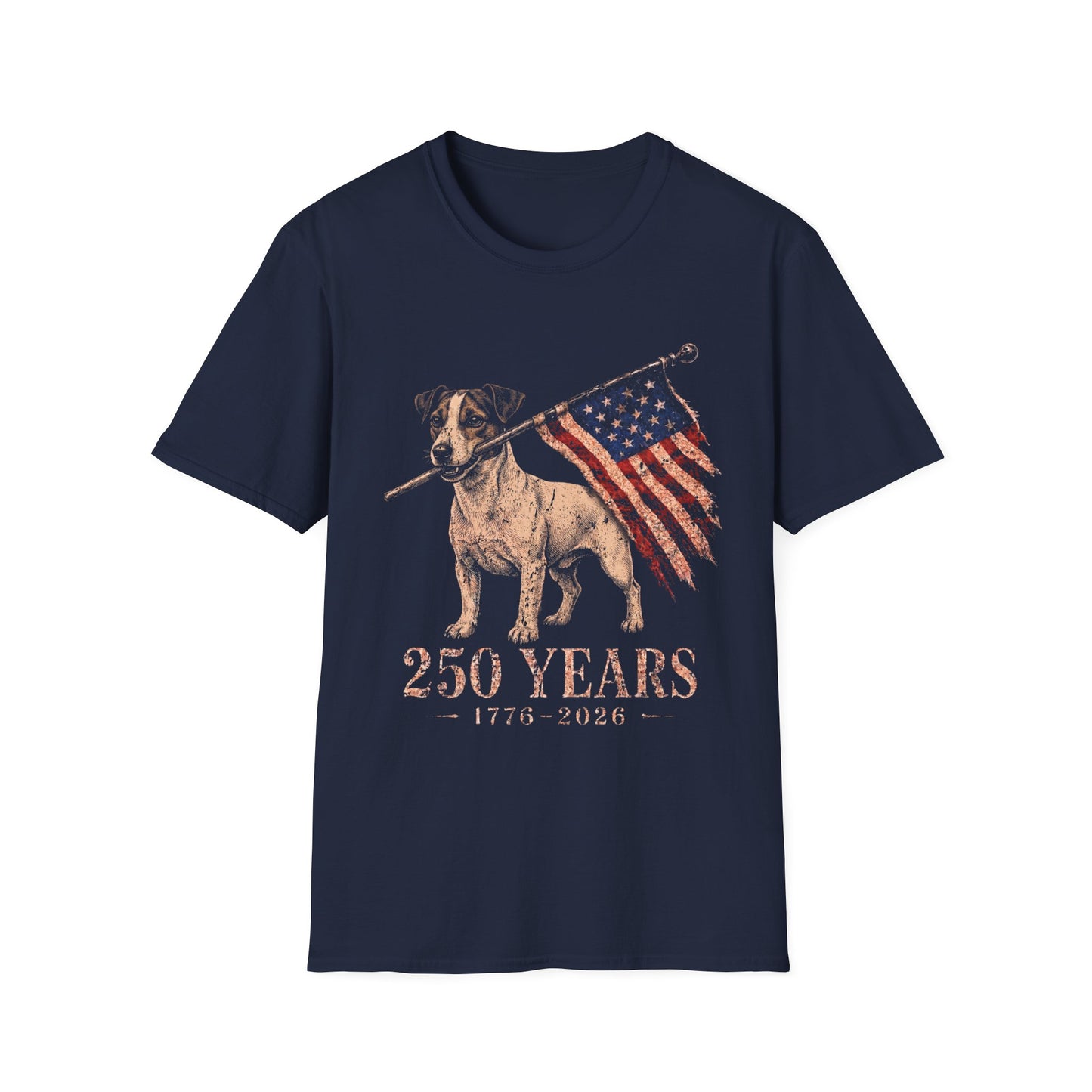 Jack Russell Terrier USA 250 Years Tee