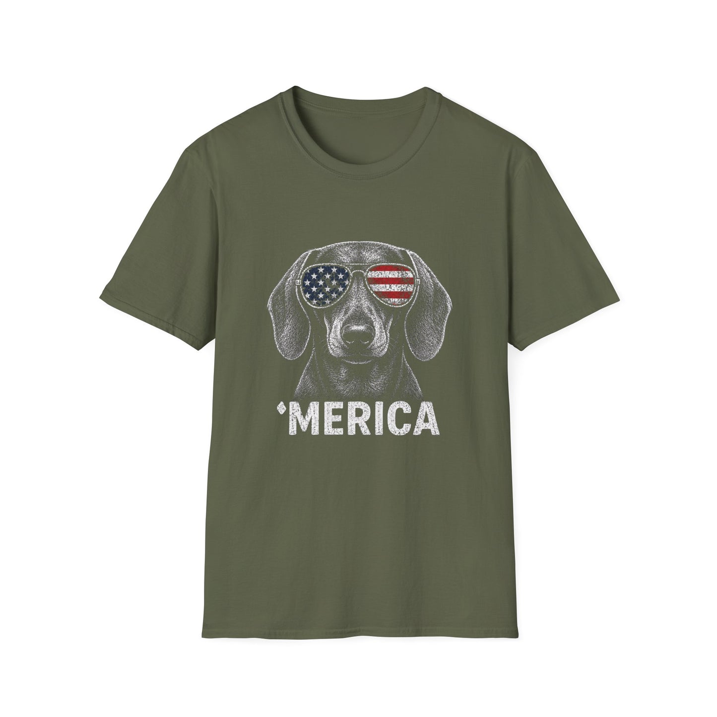 Dachshund Merica Tee
