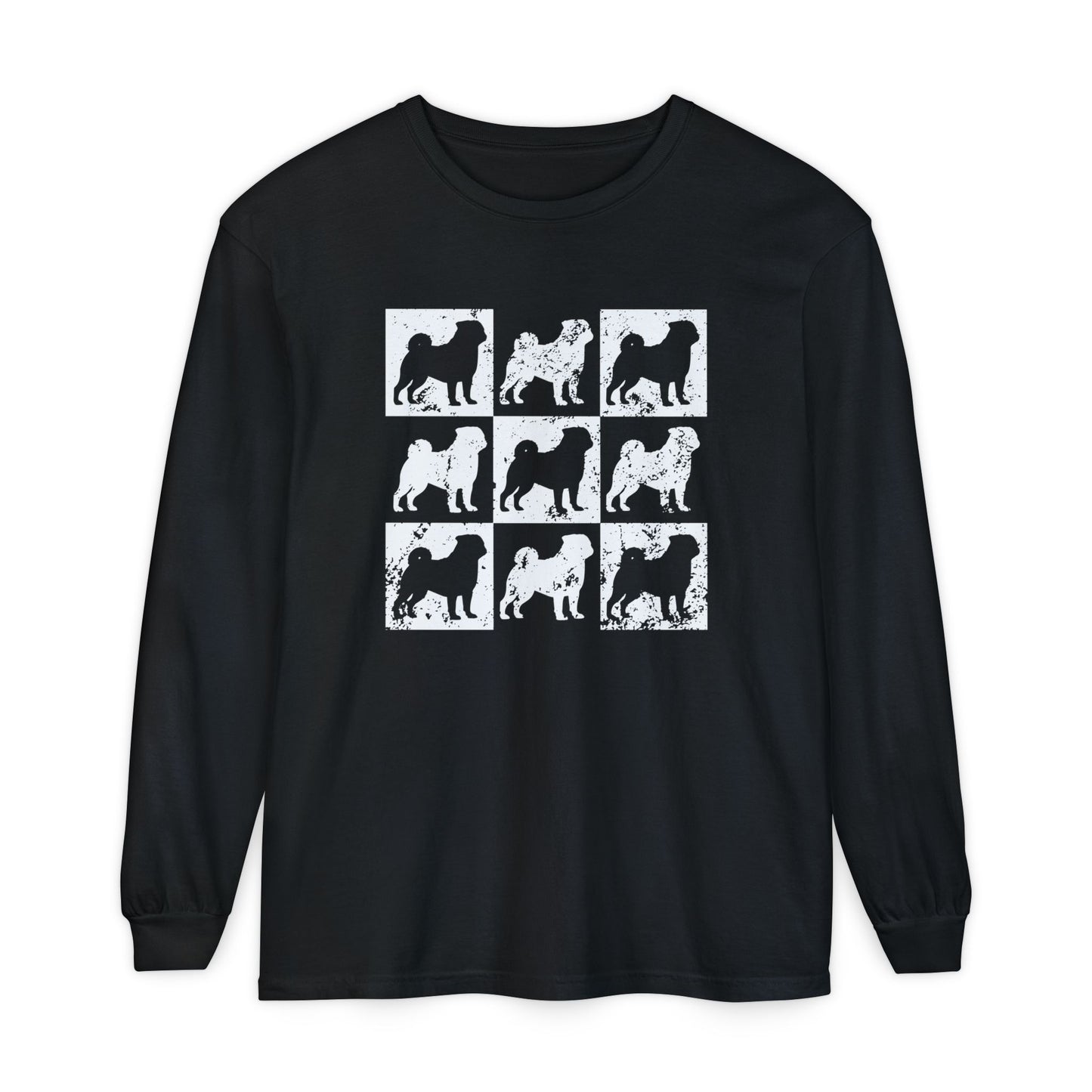Pug Long Sleeve T-Shirt
