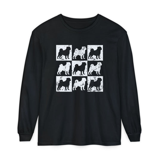 Pug Long Sleeve T-Shirt