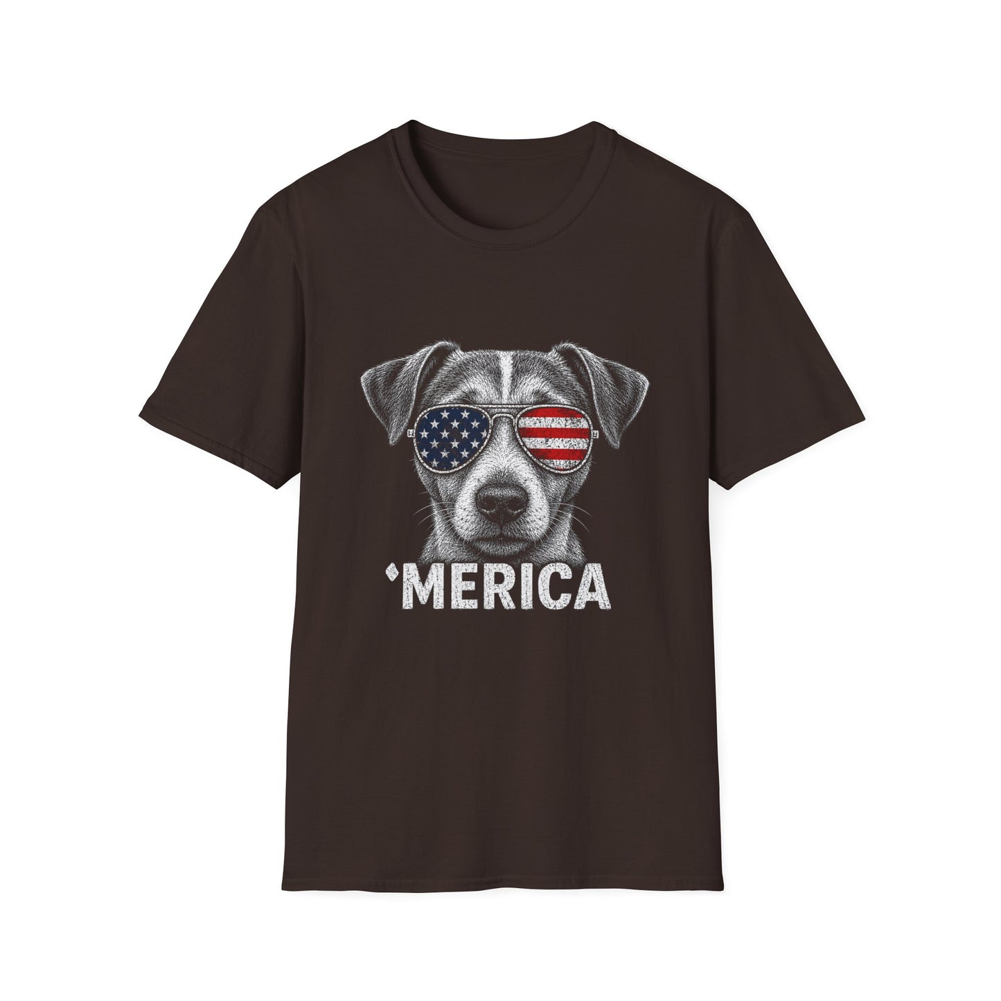 Jack Russell Terrier Merica Tee