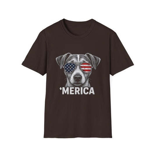 Jack Russell Terrier Merica Tee