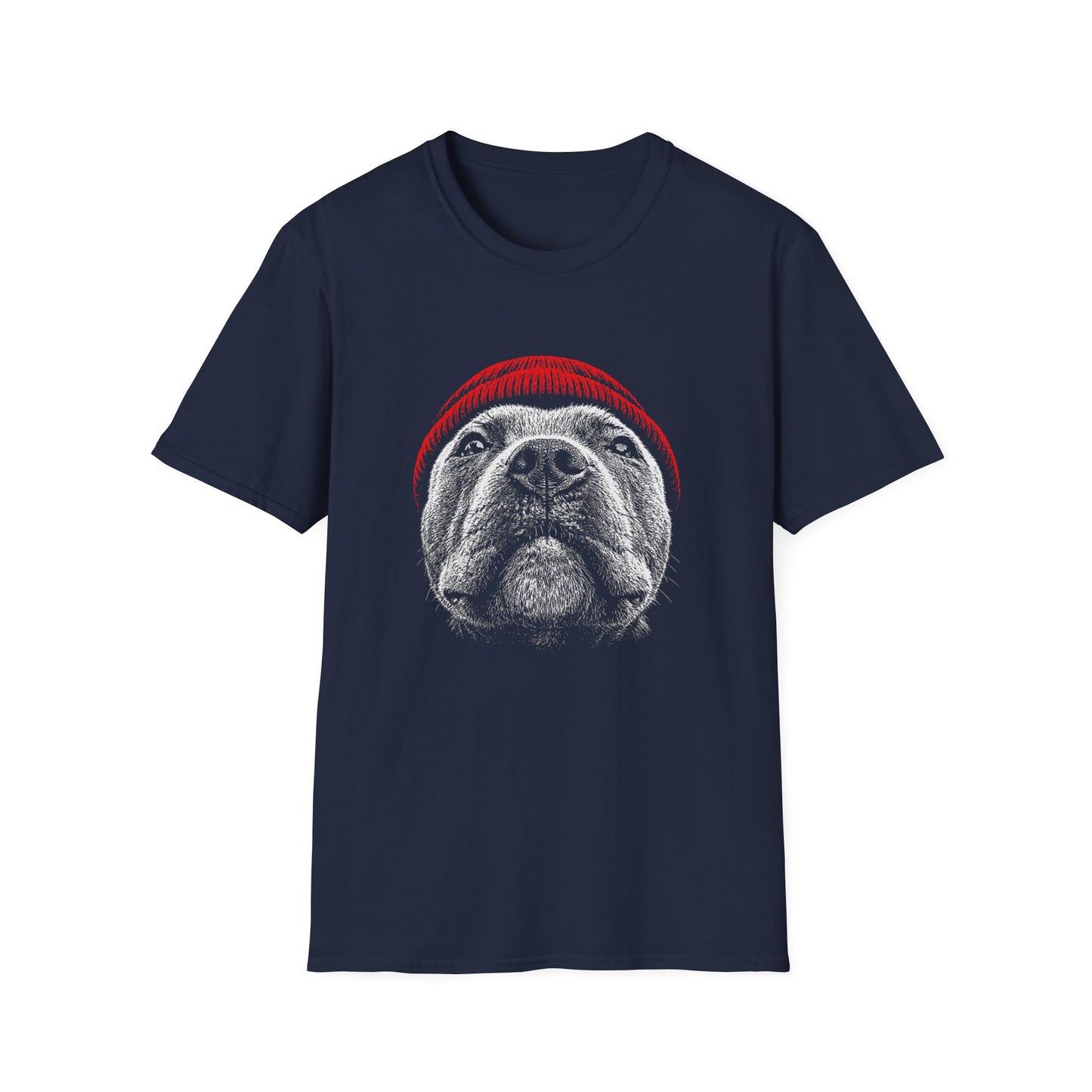 Red Hat Staffy Tee