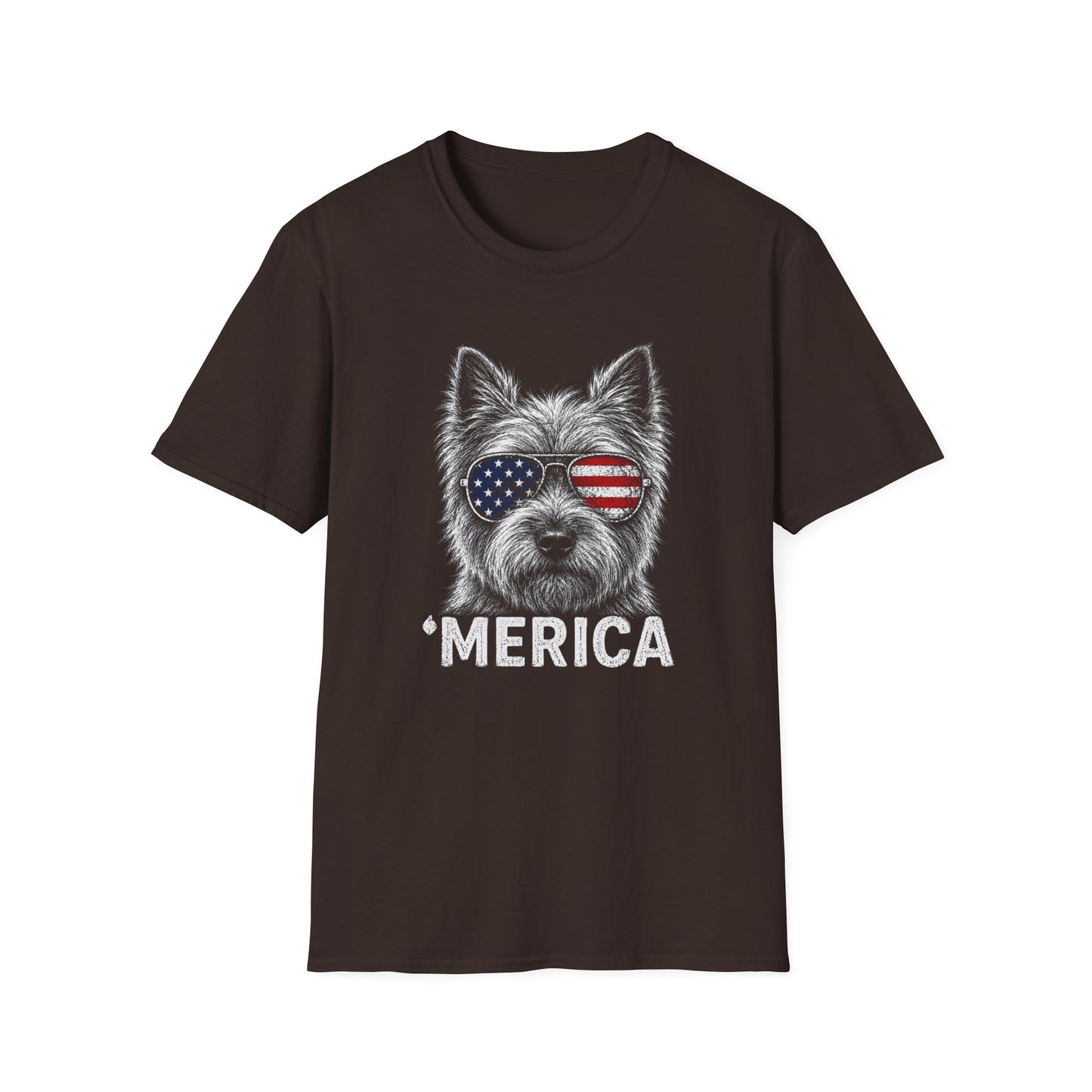 Cairn Terrier Merica Tee