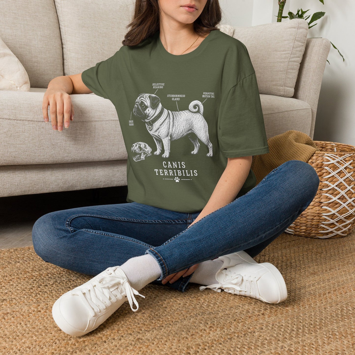 Anatomy Of A Pug Tee
