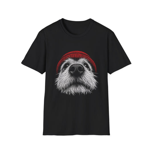 Red Hat Norfolk Terrier Tee