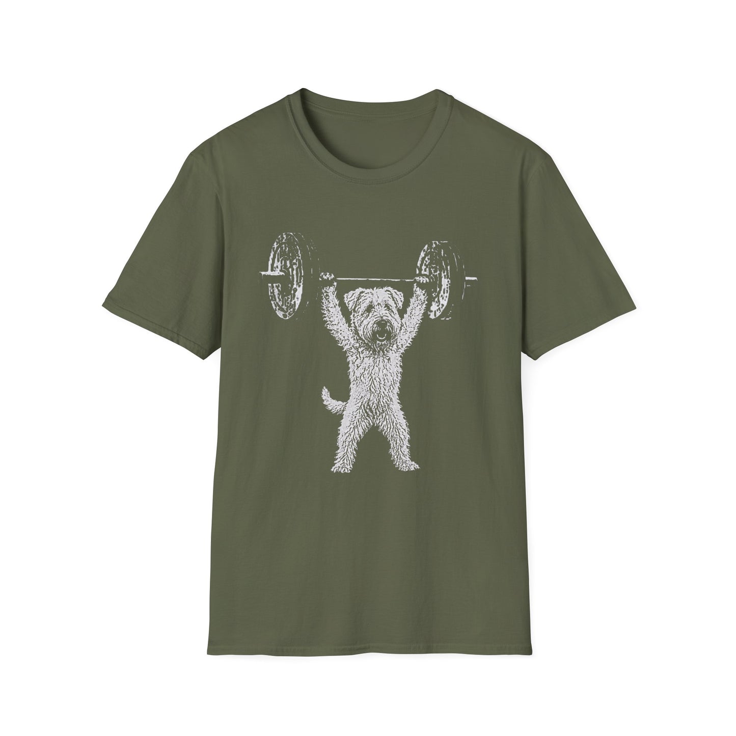 Wheaten Terrier Powerlifting Tee