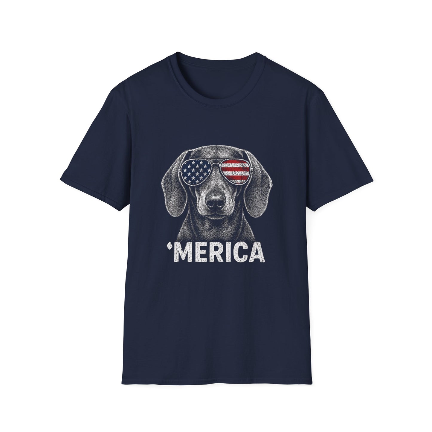 Dachshund Merica Tee