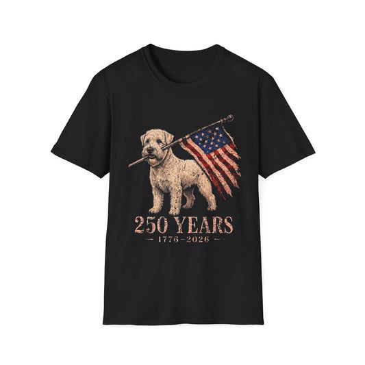 Wheaten Terrier USA 250 Years Tee
