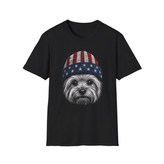 Yorkshire Terrier USA Beanie Tee
