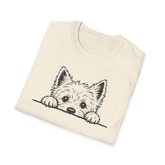 Peekaboo Westie Tee