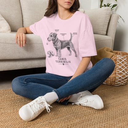 Anatomy Of A Patterdale Terrier Tee