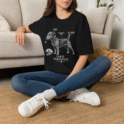Anatomy Of A Patterdale Terrier Tee