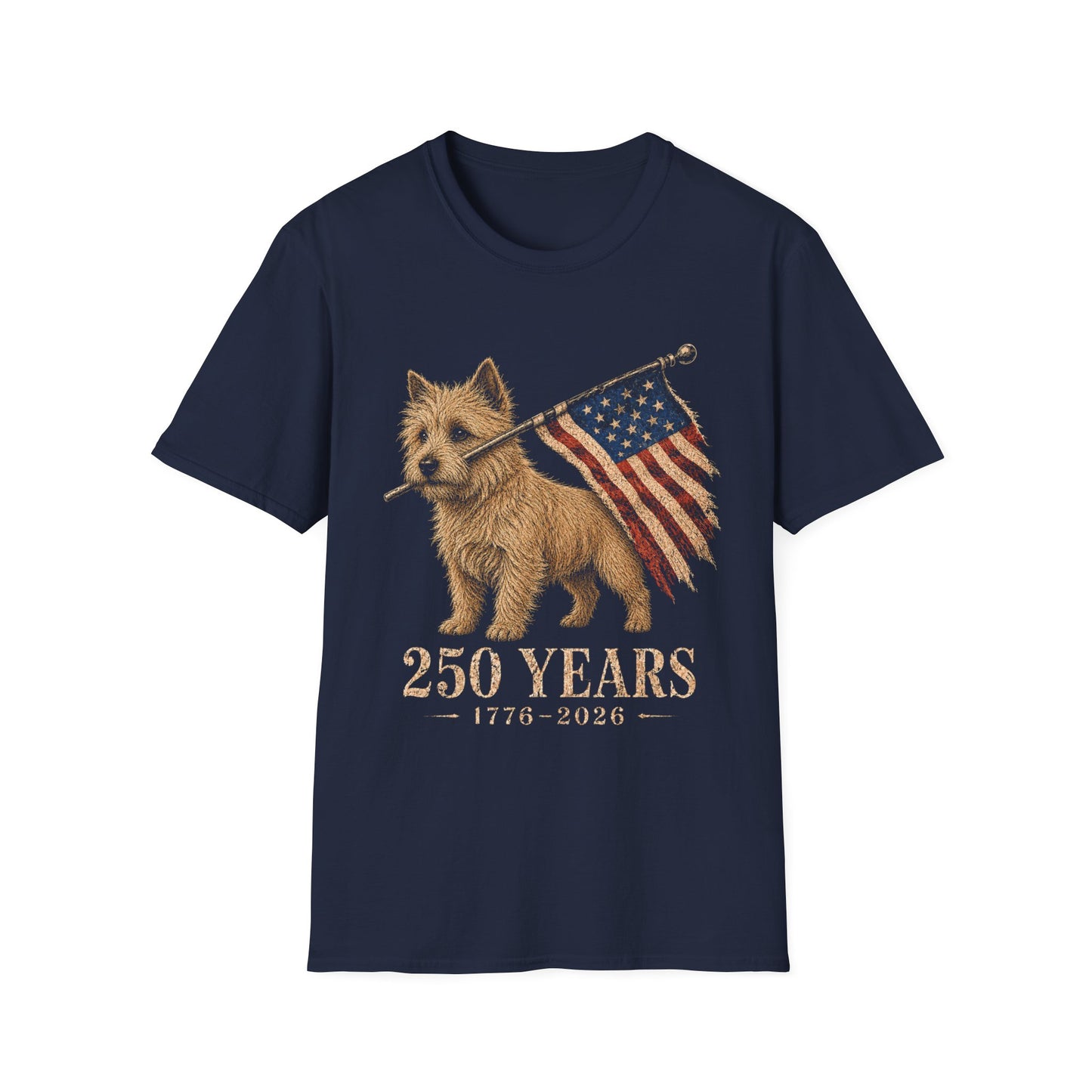 Cairn Terrier USA 250 Years Tee