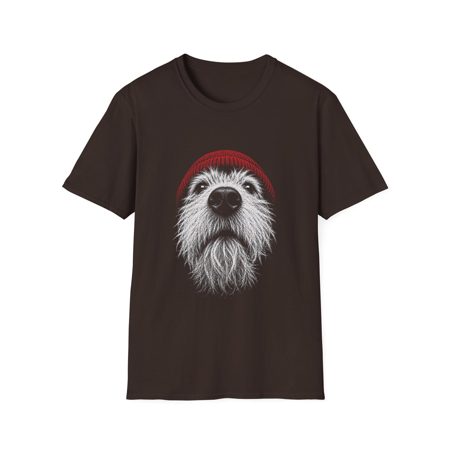 Red Hat Wire Fox Terrier Tee
