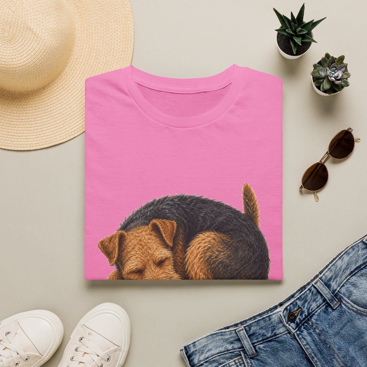 Welsh Terrier Rest At Last Tee