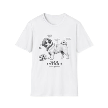 Anatomy Of A Pug Tee