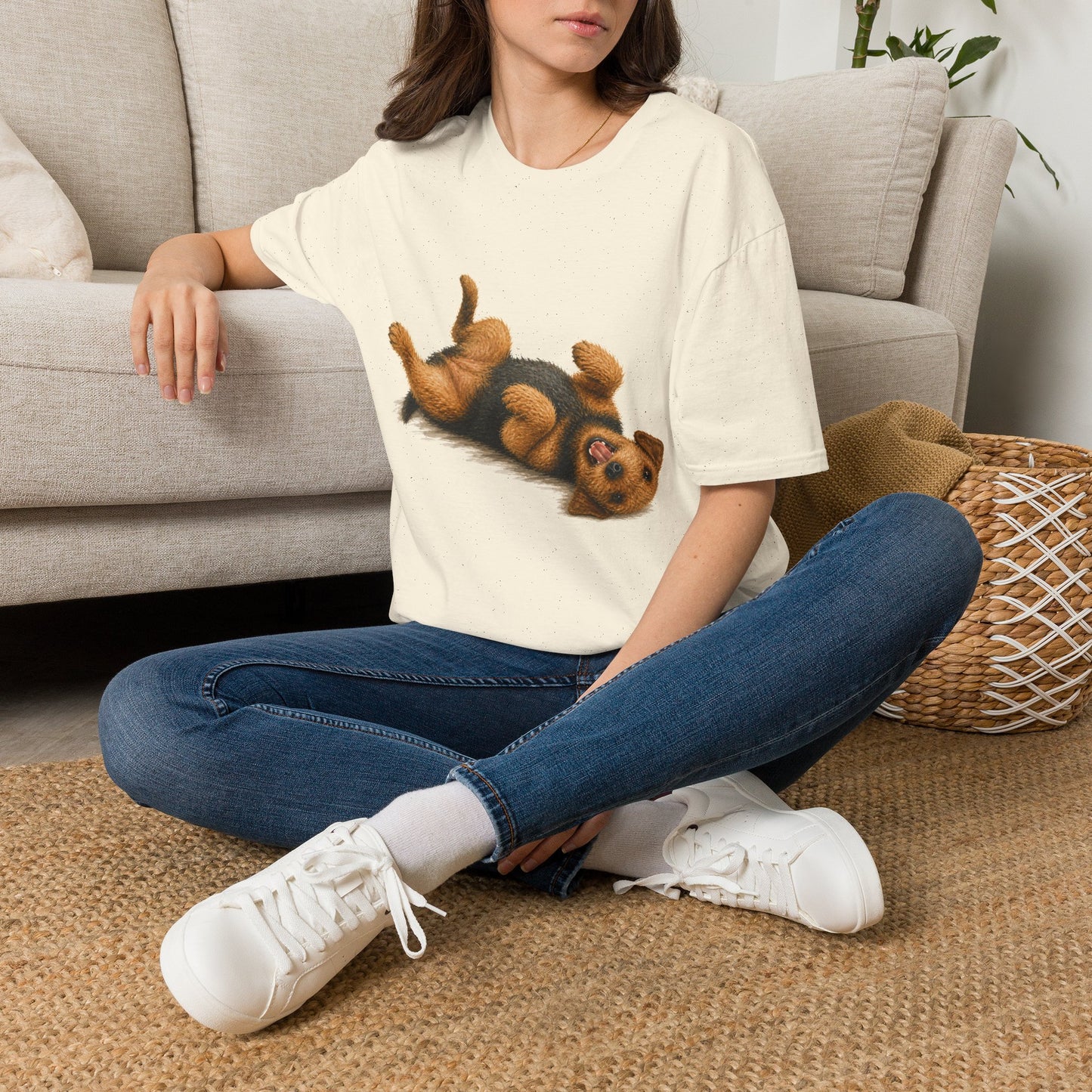 Belly Rubs Welsh Terrier Tee
