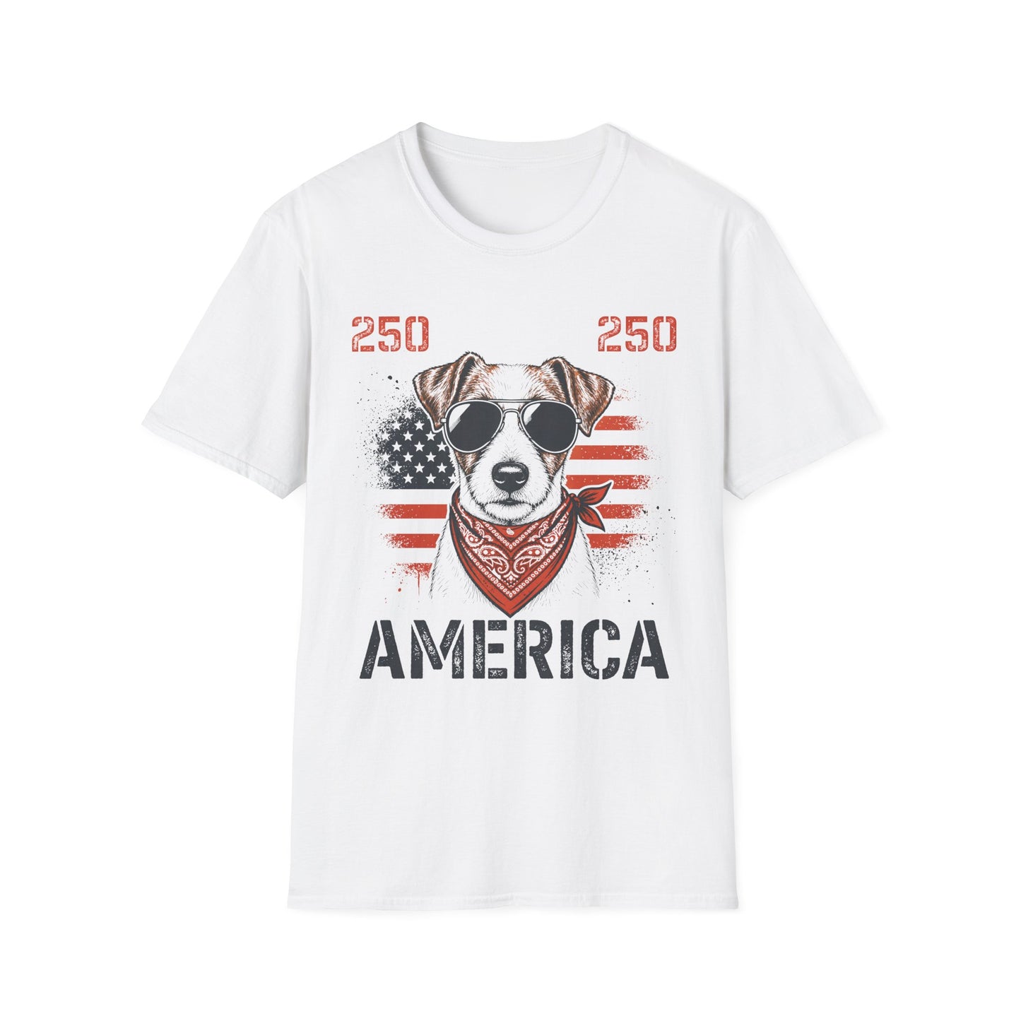 Jack Russell Terrier America 250 Tee