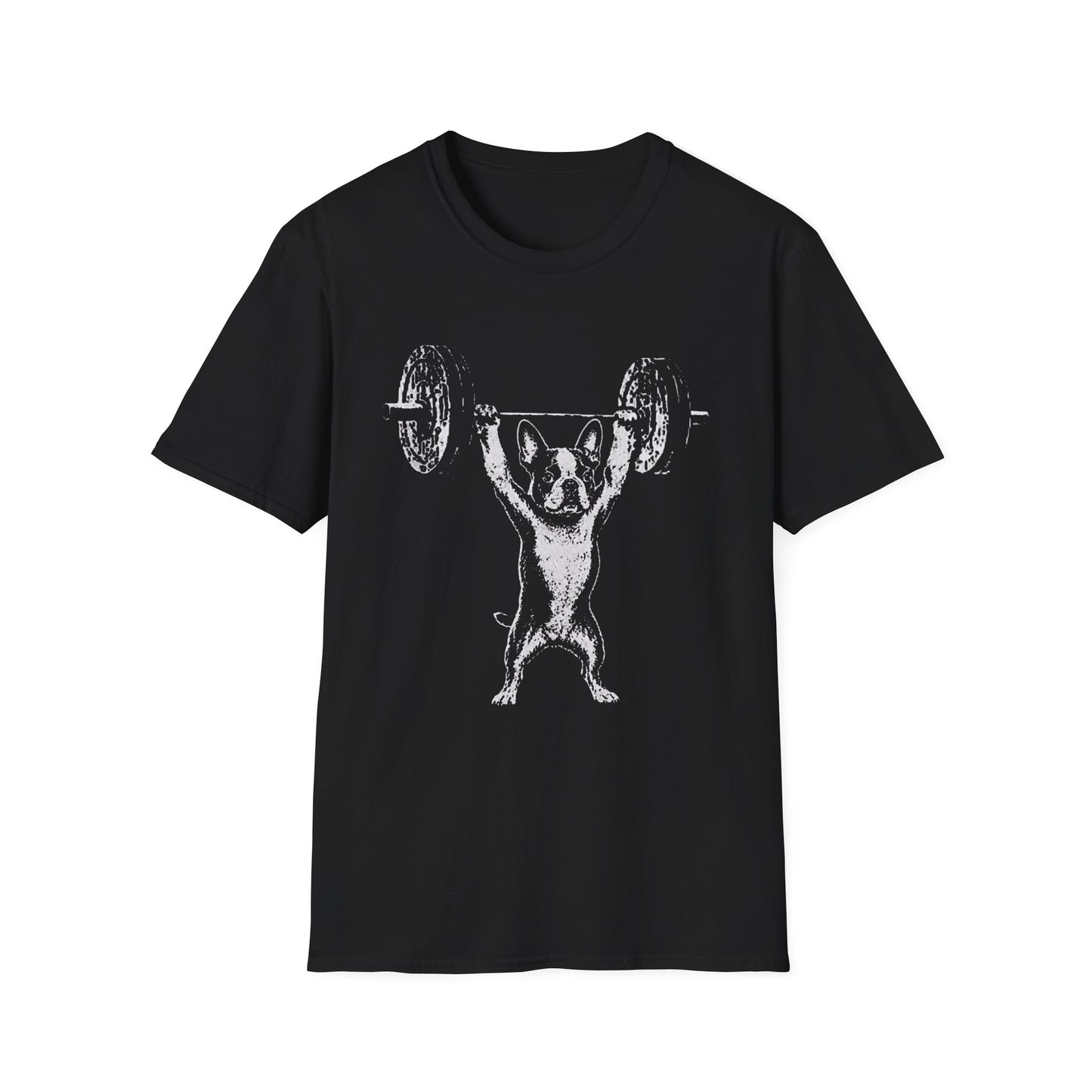 Boston Terrier Powerlifting Tee