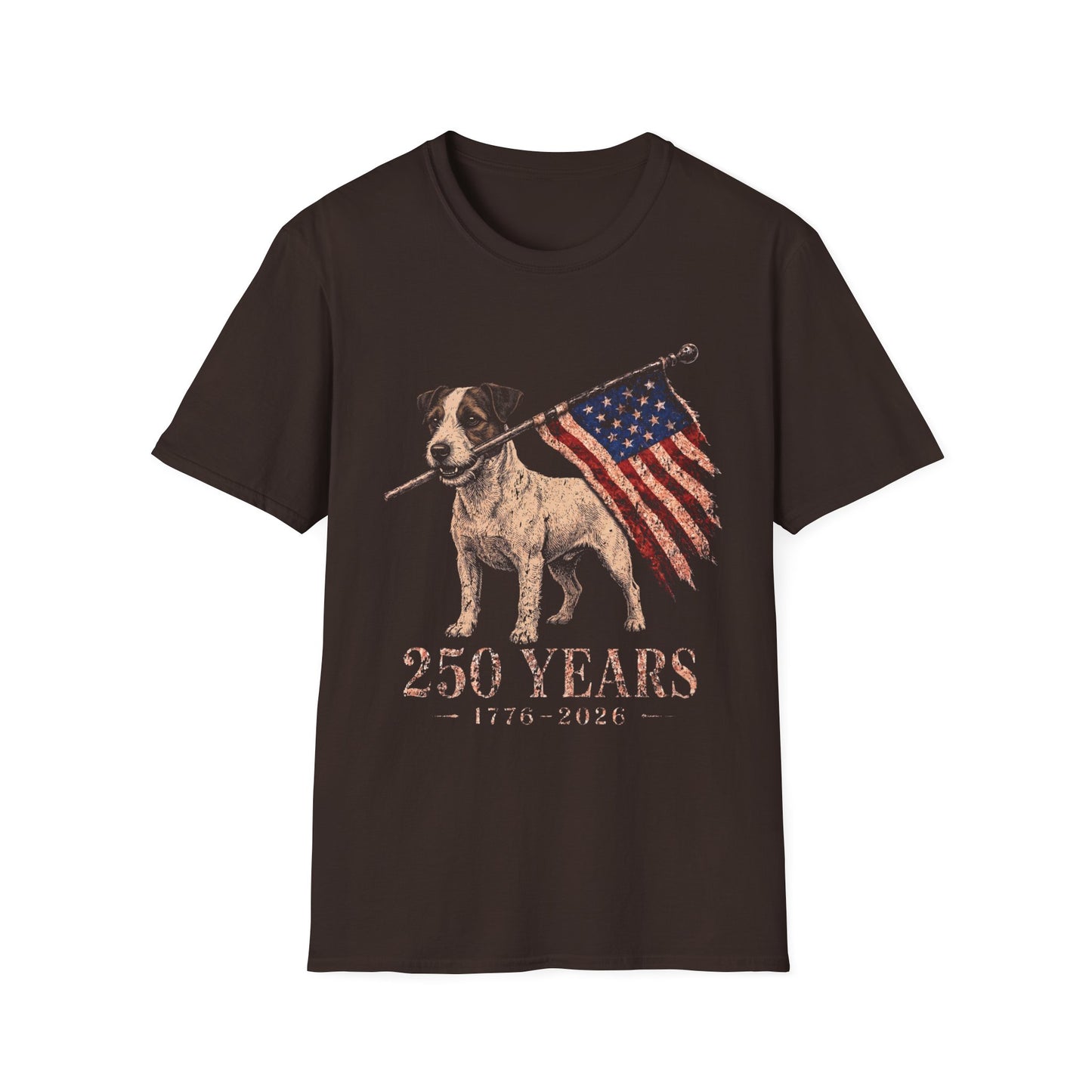 Parson Russell Terrier USA 250 Years Tee