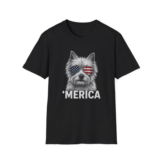 Norwich Terrier Merica Tee