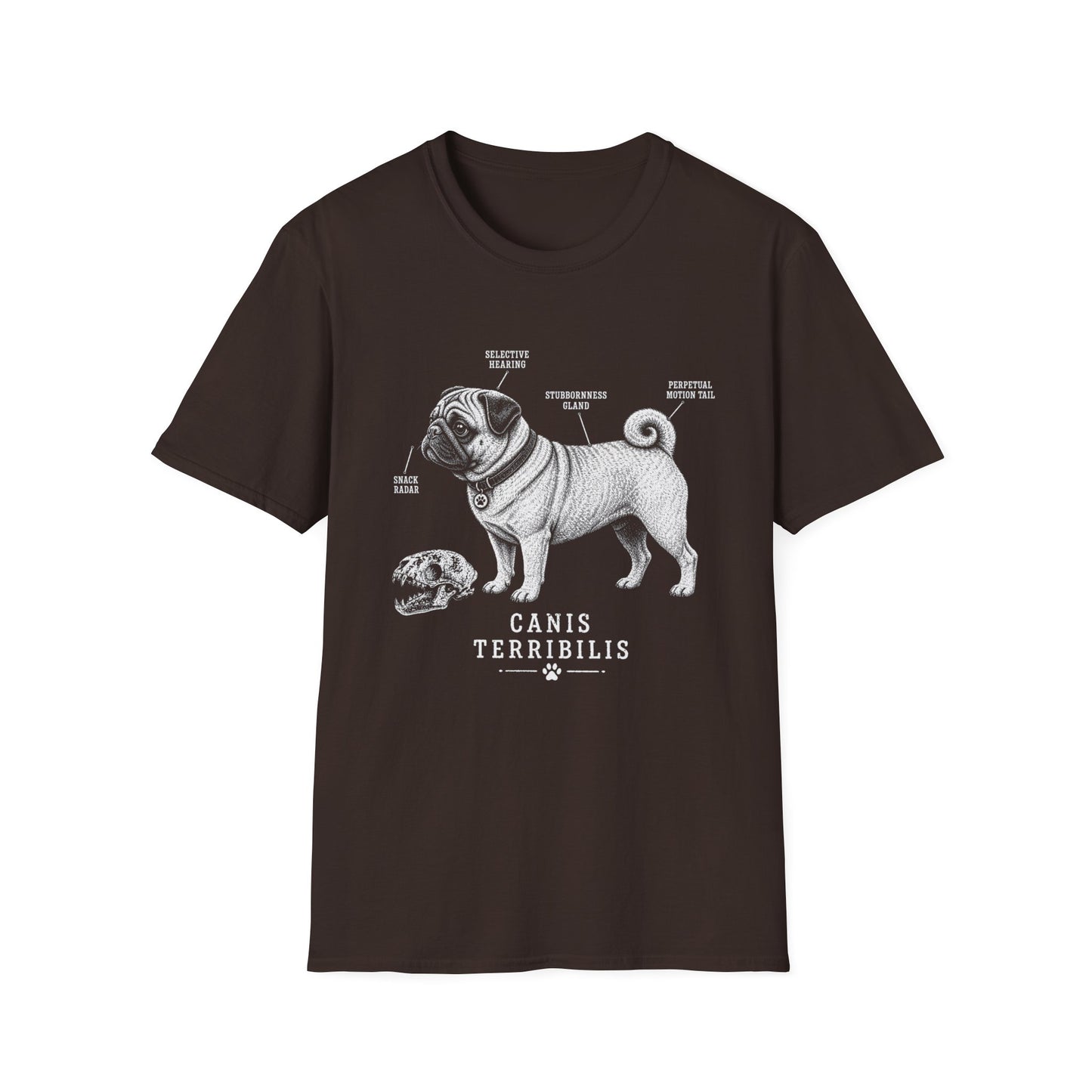 Anatomy Of A Pug Tee