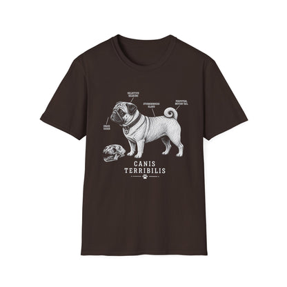 Anatomy Of A Pug Tee