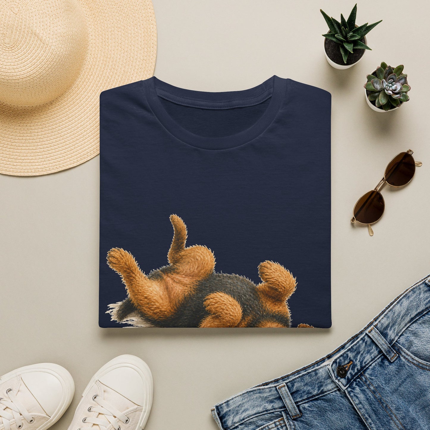 Belly Rubs Welsh Terrier Tee