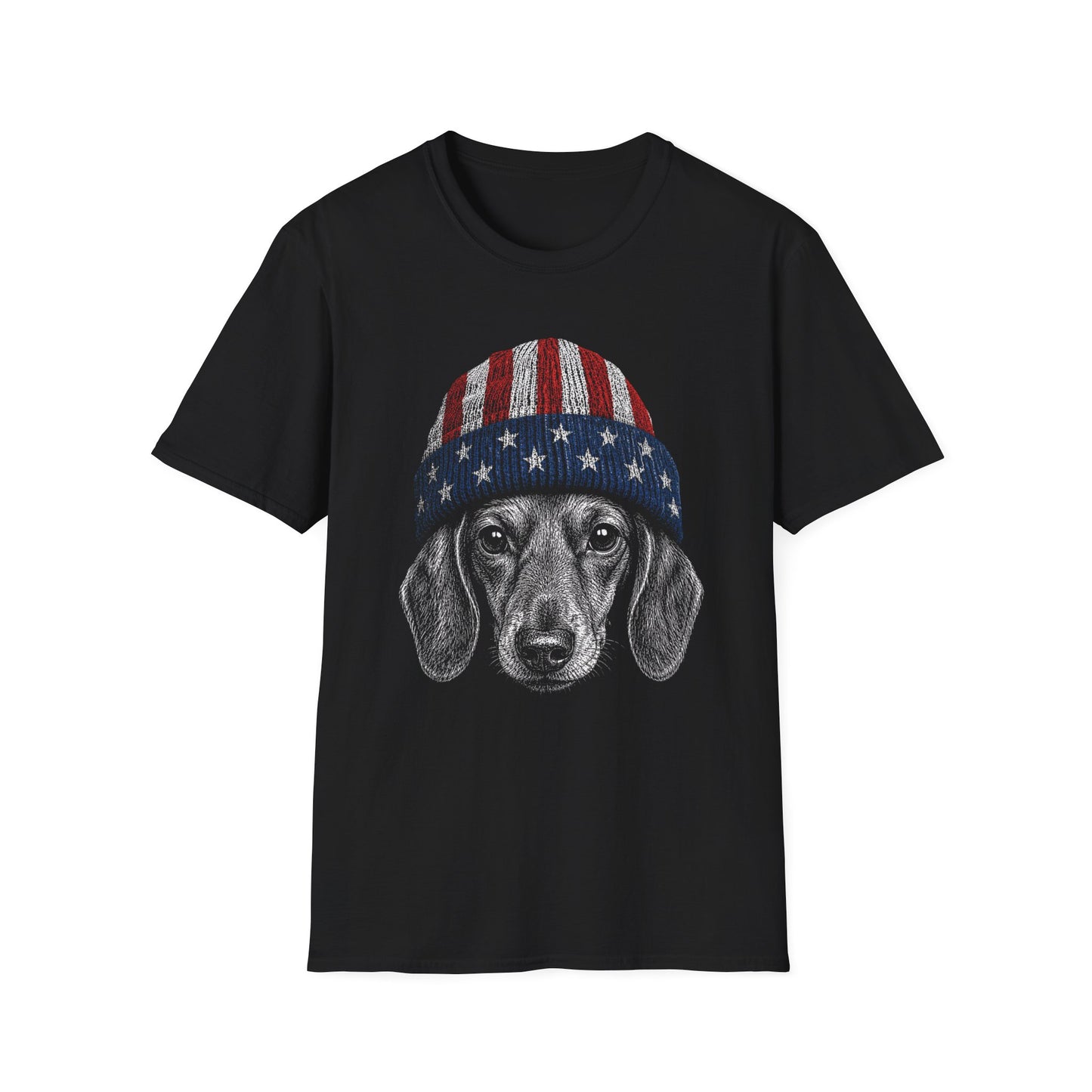 Dachshund USA Beanie Tee
