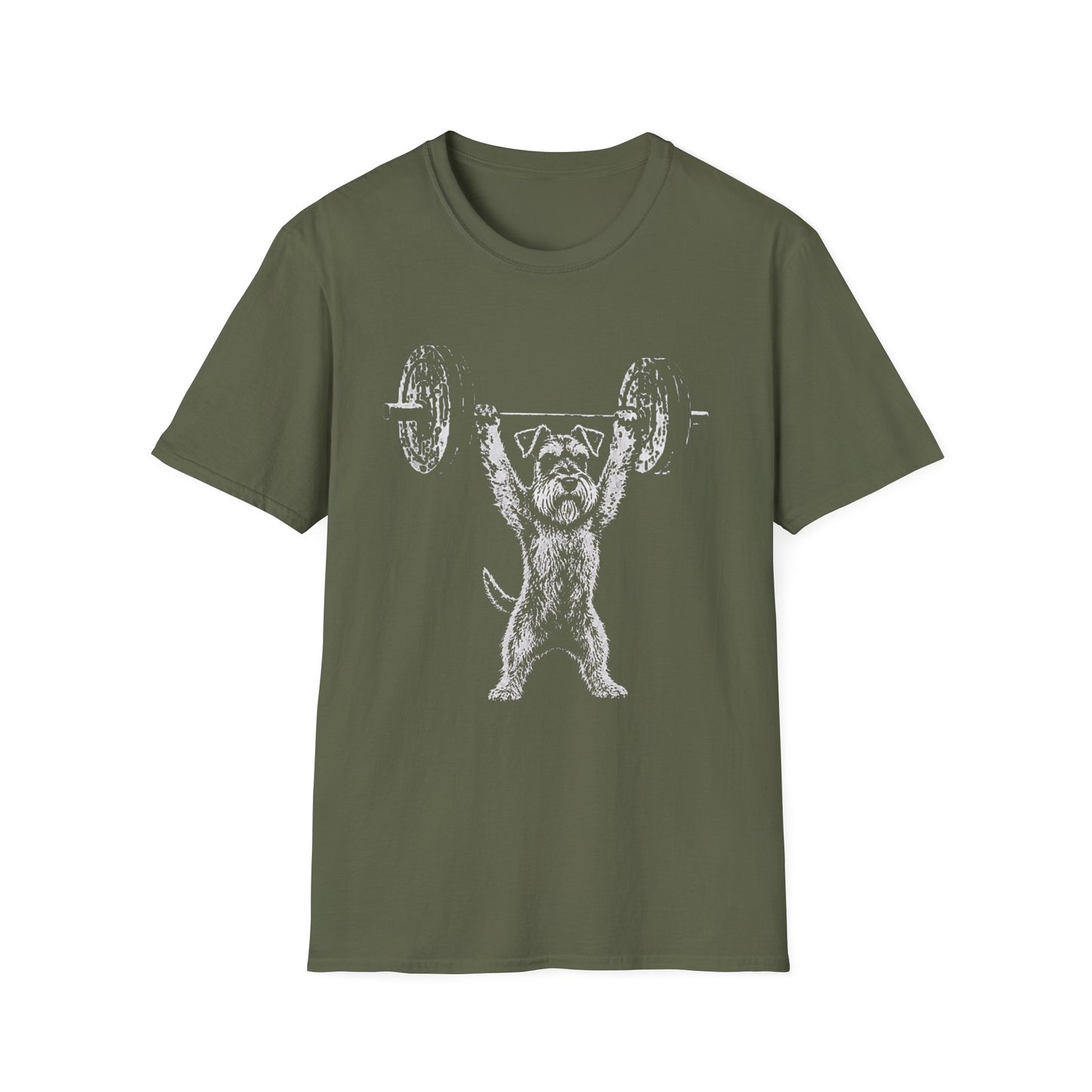 Schnauzer Powerlifting Tee
