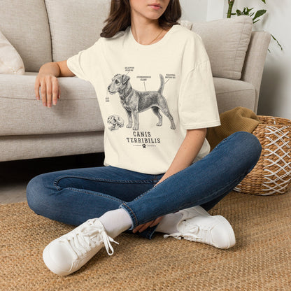 Anatomy Of A Patterdale Terrier Tee