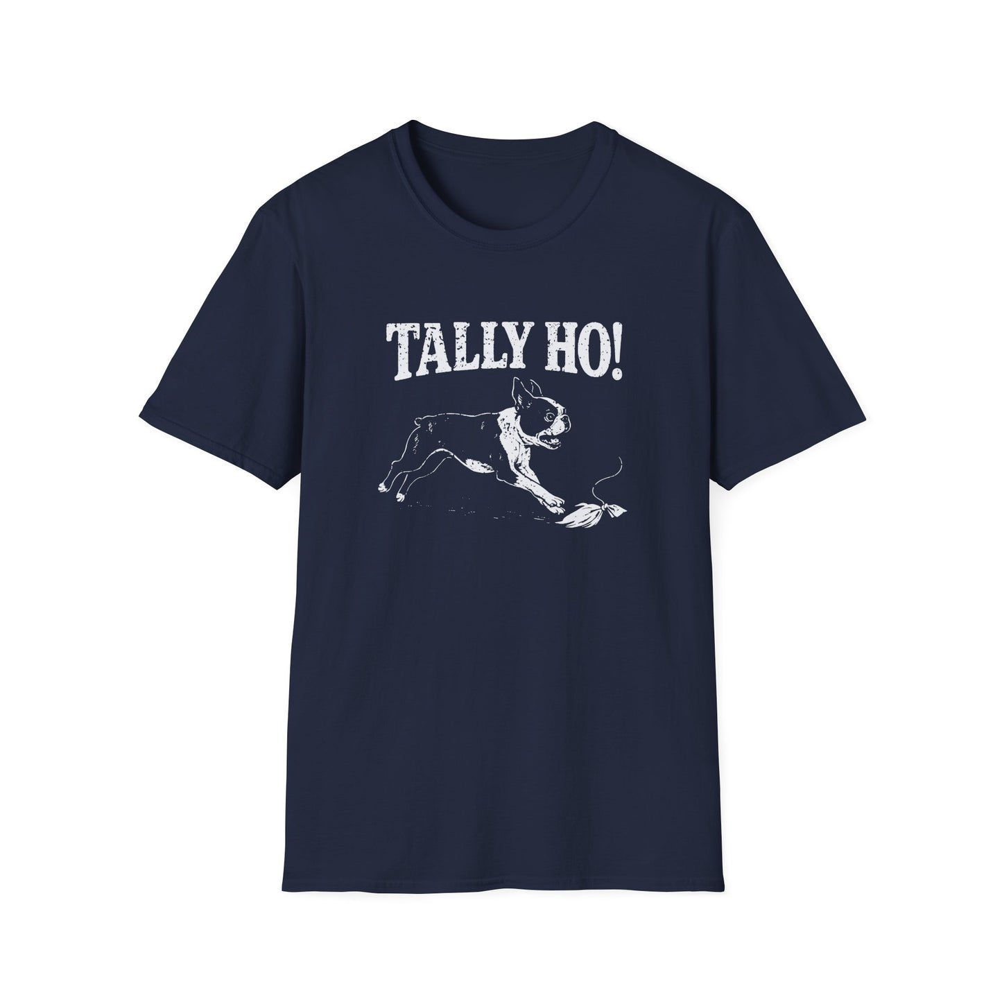 Boston Terrier Running FastCAT Tee