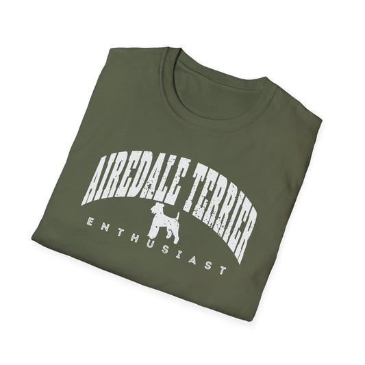 Airedale Terrier Enthusiast Tee