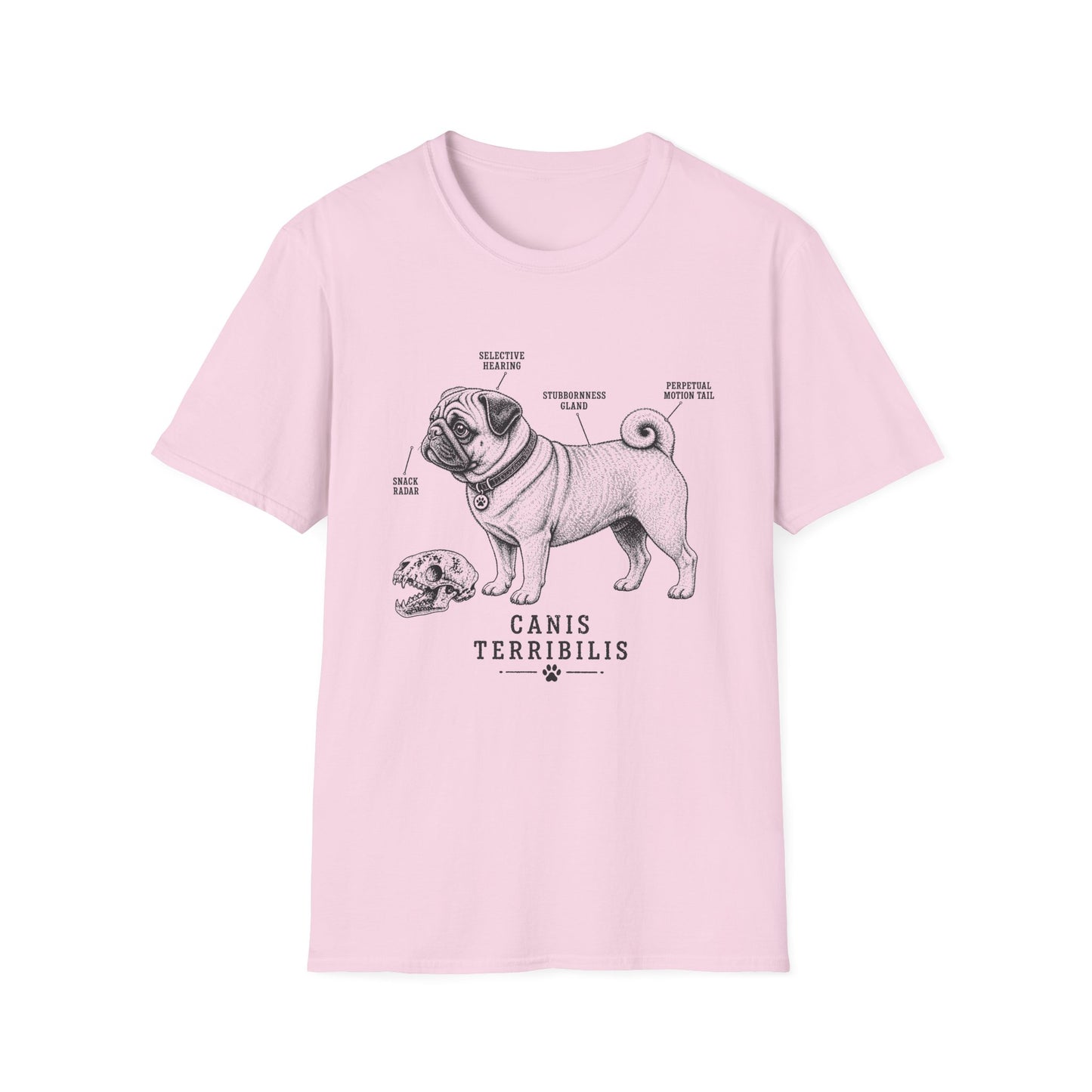 Anatomy Of A Pug Tee