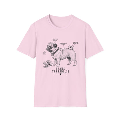 Anatomy Of A Pug Tee