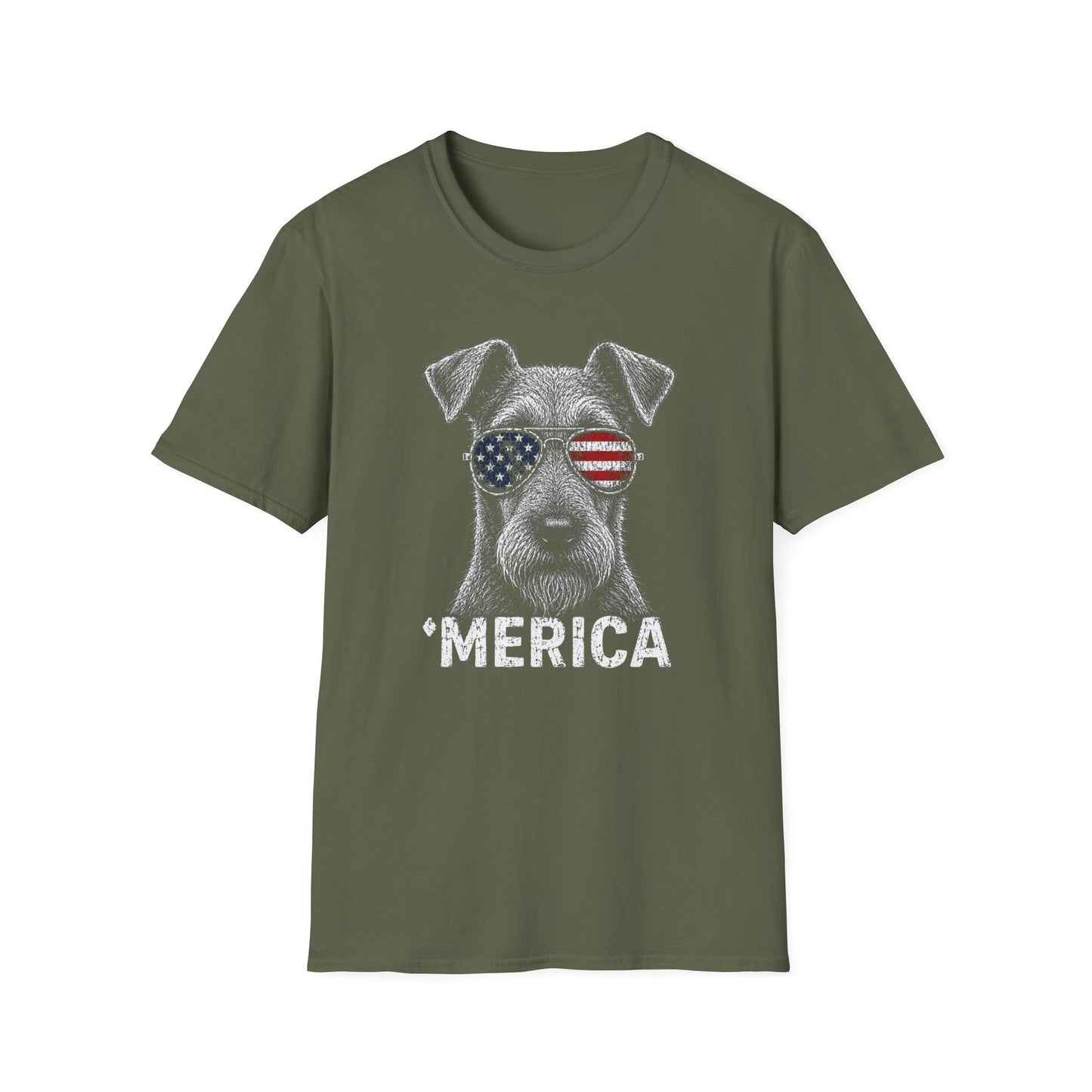 Irish Terrier Merica Tee