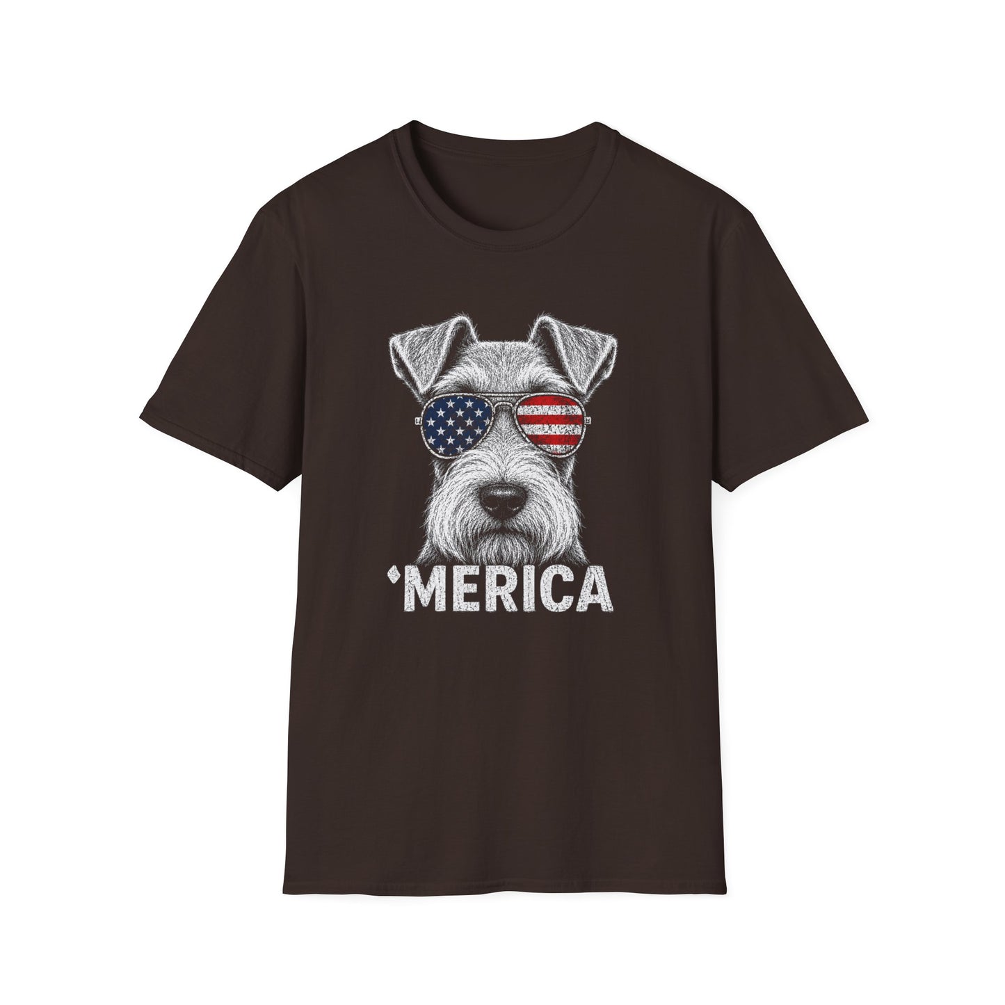 Wire Fox Terrier Merica Tee