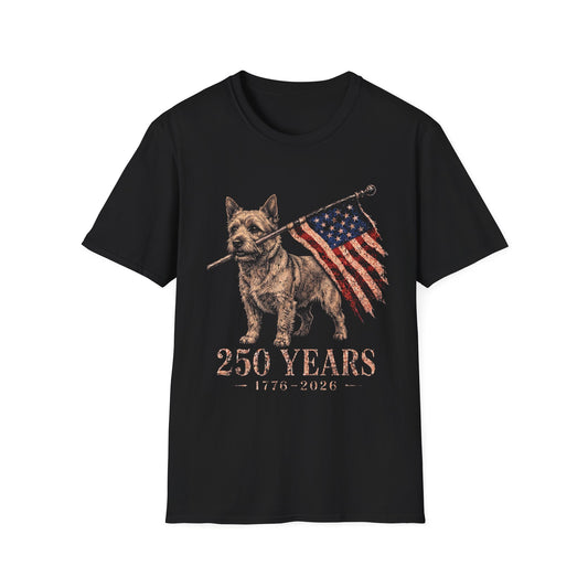 Norwich Terrier USA 250 Years Tee
