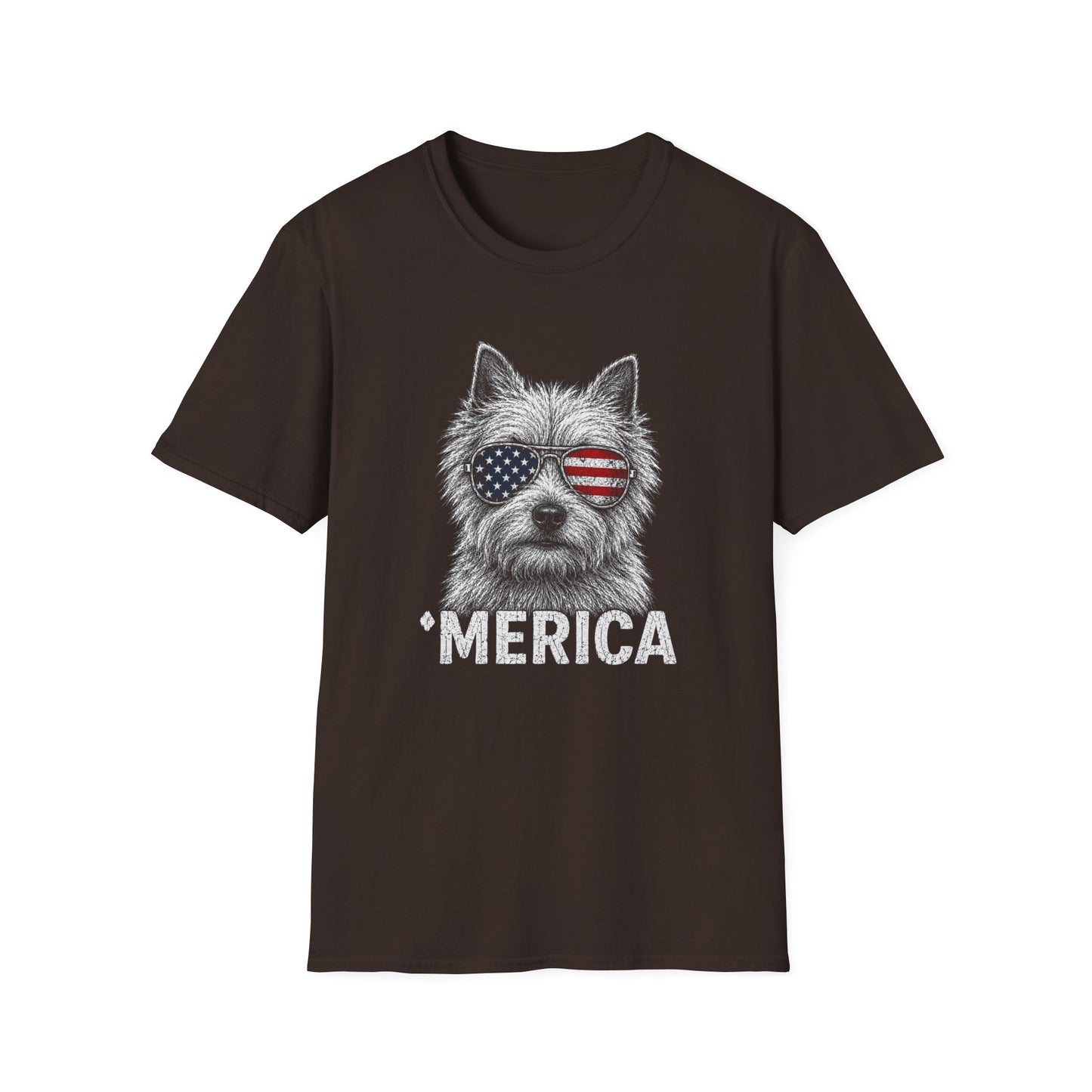 Norwich Terrier Merica Tee
