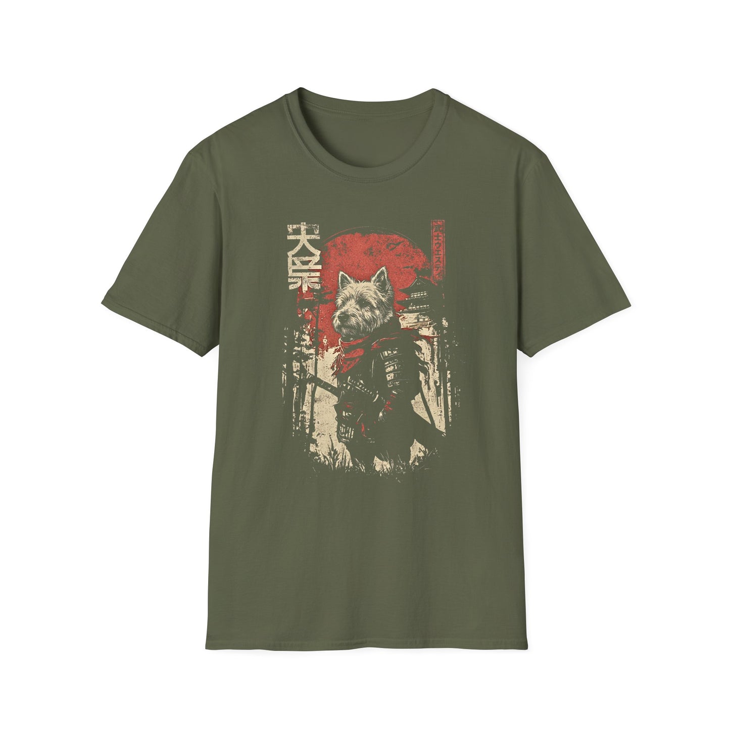 Samurai Westie Warrior Tee
